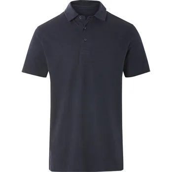 Pánské tričko LIVERGY® Pánské polotriko s podílem lnu (navy modrá, L (52/54))