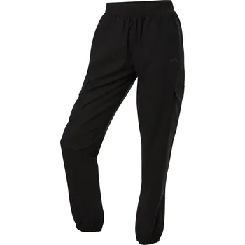 Dámské kalhoty CRIVIT Dámské funkční kalhoty, s nasazenými kapsami na nohavicích (černá, 42)