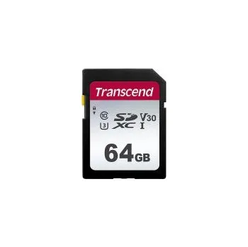 Paměťová karta Karta SD SDXC 64 GB TLC Transcend, řada: 300S -25 → plus 85°C