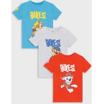 Chlapecké spodní prádlo Sinsay - Sada 3 triček PAW Patrol - vícebarevná - 221CT-MLC - 221CT-MLC-110