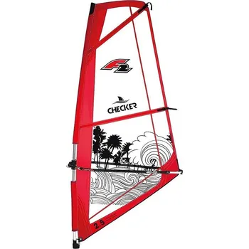 plachta F2 Checker 4.0 Complete - Red 4.0 m2