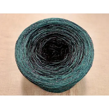 Příze Propast merino 3-nitka 1000m s lurexovou nitkou (Duhové klubko Propast merino)