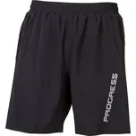 PROGRESS Progress TOPIC pánské sportovní šortky, černé velikost L
