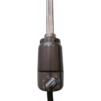 Radiátor OLSEN SPA - Topná tyč PATRONA s termostatem - Barva topné tyče - Graphite, Výkon topné tyče - 900 W RADPST416