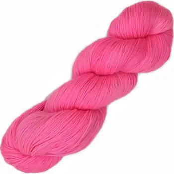 Příze Symfonie Yarns Terra Uni SS2028 Neonová růžová (Ručně barvená příze Terra Uni 2028 Ka-Pow Pink)