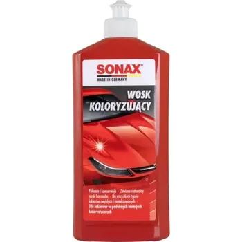 Sonax Polish & Wax Color NanoPro červená 250ml