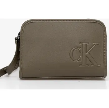 Kabelka Taštička Calvin Klein zelená barva, LV04G3159G 19X, vel. ONE SIZE