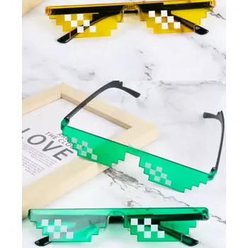 Sluneční brýle Designové brýle - MINECRAFT - ZELENÉ (A) (Značka: GOODTRADES)