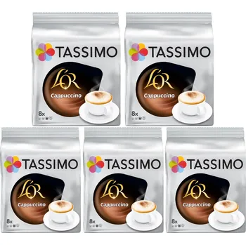 Jacobs Douwe Egberts Tassimo L'OR Cappuccino (8 nápojů) 16 ks karton 5 balení