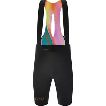 cyklistické kraťasy Santini Pánské krátké kalhoty Santini Unico Edge, black velikost XXXL