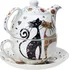 Queen Isabell Collection Tea for One 300 ml Cats in love