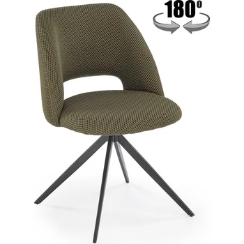 Jídelní židle Slevadoma Jídelní židle otočná VMK546 olivová