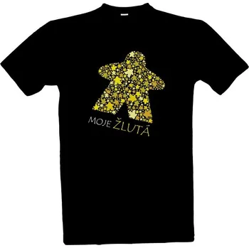 Pánské tričko Tričko s potiskem Color Meeple – Moje Žlutá pánské