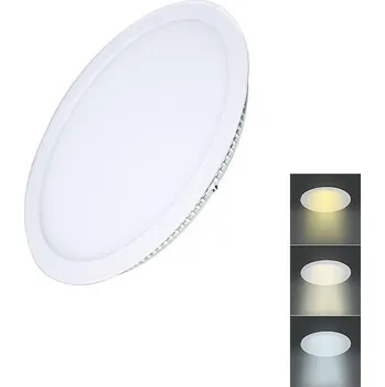 LED panel Solight LED mini panel CCT, podhledový, 6W, 450lm, 3000K, 4000K, 6000K, kulatý