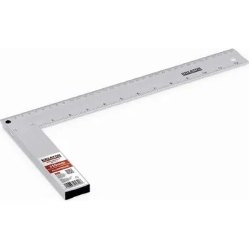 Úhloměr KREATOR KRT704135 Úhelník 350mm ALU Profi