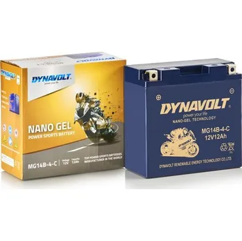 Motobaterie Dynavolt MG14B-4 12V 12Ah 180A Gel Nano