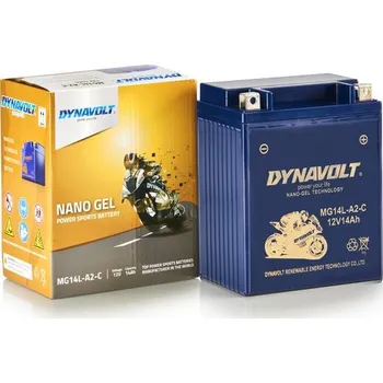 Motobaterie Dynavolt MG14L-A2 12V 14Ah 250A Gel Nano