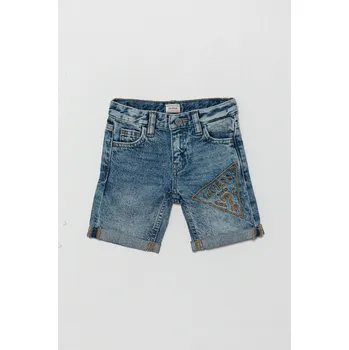 Pánské oblečení Dětské riflové kraťasy Guess N5GD16.D41E0.PPYA modrá 55X, vel. 88-96