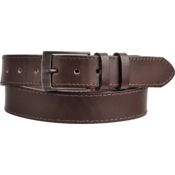 Opasek Pánský kožený pásek 35-1-40 tmavě hnědý, Penny Belts