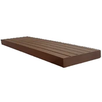 Terasové prkno DAKOTA Living Boční dokončení Brown