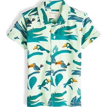 Chlapecké oblečení GATE Úpletová košile s potiskem 4Y 425-0358/402