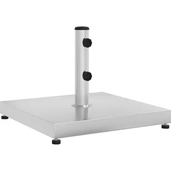 Stojan na slunečník zahrada-XL Stojan na slunečník pro tyč Ø 32 / 38 / 48 mm 28 kg čtvercový 368675