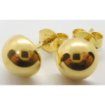 Náušnice KLENOTY BUDÍN HK2326 Zlatá