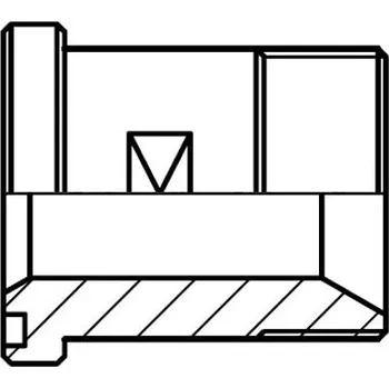 Ventil Hydraulický adaptér příruby 2", 207 bar, G1 1/2" Parker GFS38/112GCF