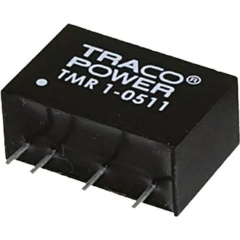 Měnič napětí DC-DC převodník 1W, výstup: ±12V dc ±42mA 1.5kV dc, Vin 9 → 18 V DC