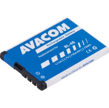 Baterie pro NOKIA 6111 - AVACOM GSNO-BL4B-S750 Li-Ion 3,7V 750mAh