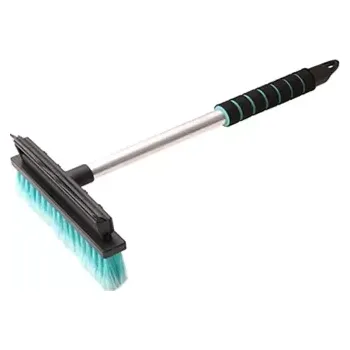 AMIO Kartáč a stěrka 2v1 hliník