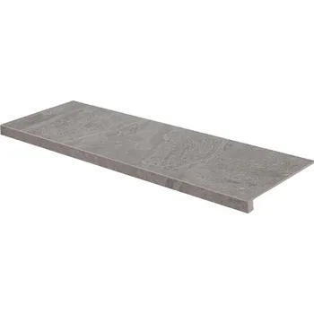 Core Twilight - schodová tvarovka rektifikovaná 29,8x119,8 šedá DCFVD874