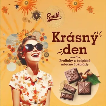 Bonboniéra Smith pralinky z belgické mléčné čokolády Krásný den 75g