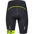 cyklistické kraťasy Force B30 černé/fluo, XS