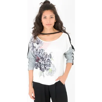 Dámské tričko Smash PENELOPE Dámské tričko bílé se vzorem