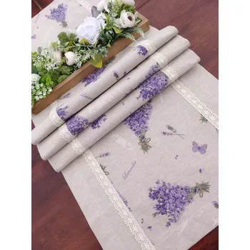 ubrus Běhoun - levandule na režné