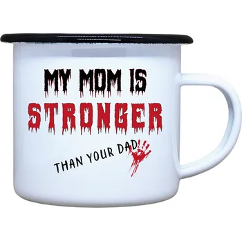 DOBRÝ TRIKO Plecháček s potiskem My mom Velikost plecháčku: 330 ml