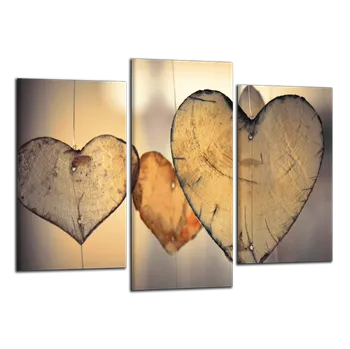 Obraz Obraz na plátně Srdce , třídílný 2781CX