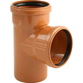 Kanalizační potrubí Midas International KGEA odbočka DN110/110 oranžová 87,5°