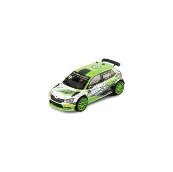 autíčko Škoda Fabia Rally2 EVO n. 1 Rallye Bohemia 2021