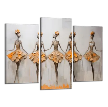 Obraz Obraz na plátně Tanečnice , třídílný 3349CX