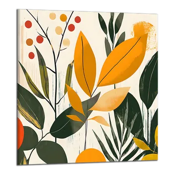 Obraz Obraz na plátně Listy a bobule , jednodílný 3966AY