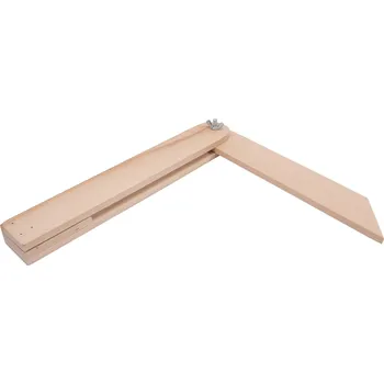 Úhloměr STAVTOOL Úhelník dřevěný | 400 mm