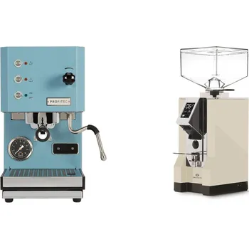 Kávovar Profitec GO, blue + Eureka Mignon Specialita, CR cream