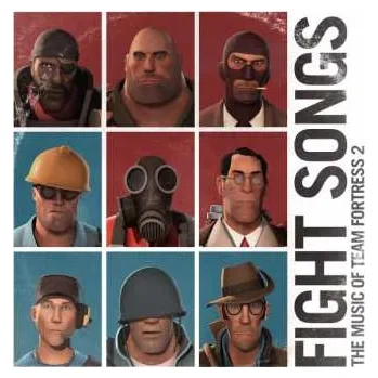 Zahraniční hudba 2LP Valve Studio Orchestra: Fight Songs: The Music Of Team Fortress 2 2017 Blue Poster Red Translucent Vinyl