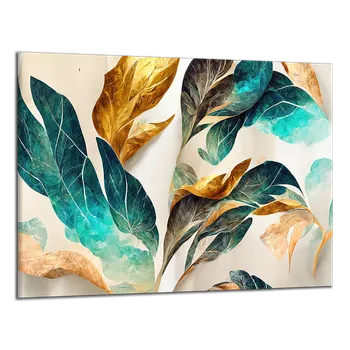 Obraz Obraz na plátně Listy abstrakce , jednodílný 3207AX