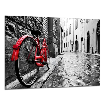 Obraz Obraz na plátně Červené kolo , jednodílný 3084AX