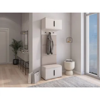 Předsíňová stěna Předsíňová stěna Bianco 5 - U/2 Barva panelů: Světle béžová - Trinity 02