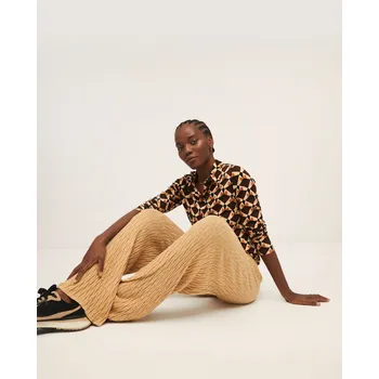 Dámské kalhoty Surkana 552PITE536 Dámské kalhoty 10 žlutá