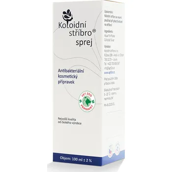 Kosmetika pro psa Koloidní stříbro Vet ZOO sprej 500 ml - bez aplikátoru Koncentrace: 15 ppm